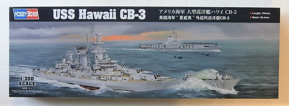 HOBBYBOSS 1/350 86515 USS HAWAII CB-3  UK SALE ONLY 
