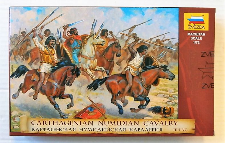 ZVEZDA 1/72 8031 CARTHAGENIAN NUMIDIAN CAVALRY