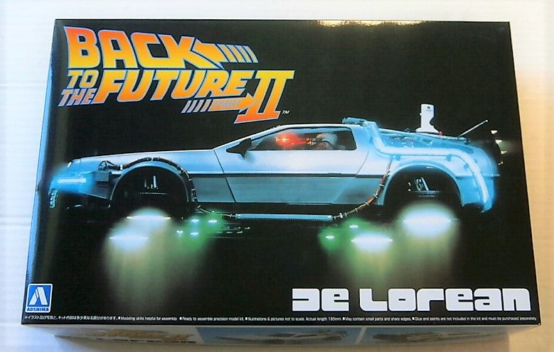 AOSHIMA 1/24 01186 BACK TO THE FUTURE PART II DELOREAN