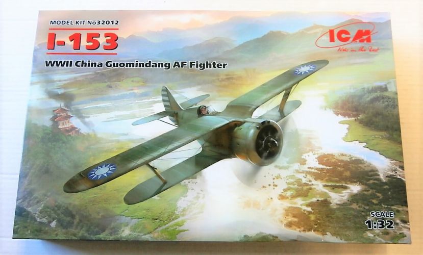 ICM 1/32 32012 I-153 WWII CHINA GUOMINDANG AF FIGHTER