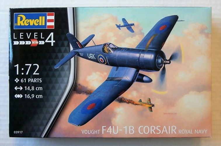 REVELL 1/72 03917 VOUGHT F4U-1B CORSAIR  ROYAL NAVY 