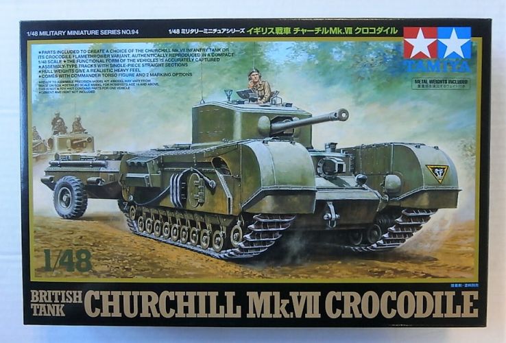 TAMIYA 1/48 32594 CHURCHILL MK.VII CROCODILE