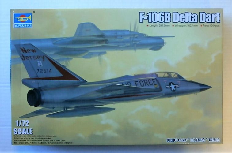 TRUMPETER 1/72 01683 F-106B DELTA DART