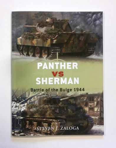 OSPREY DUEL  13. PANTHER VS SHERMAN BATTLE OF THE BULGE 1944