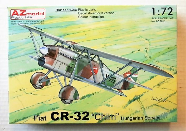 AZ MODEL 1/72 7613 FIAT CR-32 HUNGARIAN SERVICE