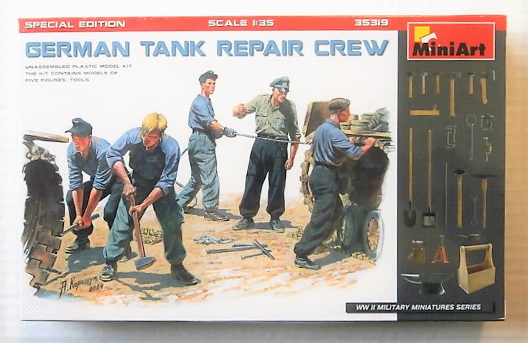 MINIART 1/35 35319 GERMAN TANK REPAIR CREW