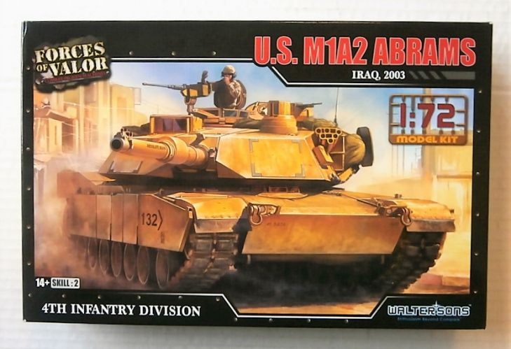FORCES OF VALOR 1/72 873005A U.S. M1A2 ABRAMS IRAQ 2003