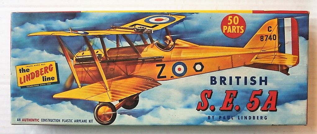 LINDBERG 1/4 INCH  532 69 BRITISH S.E.5A