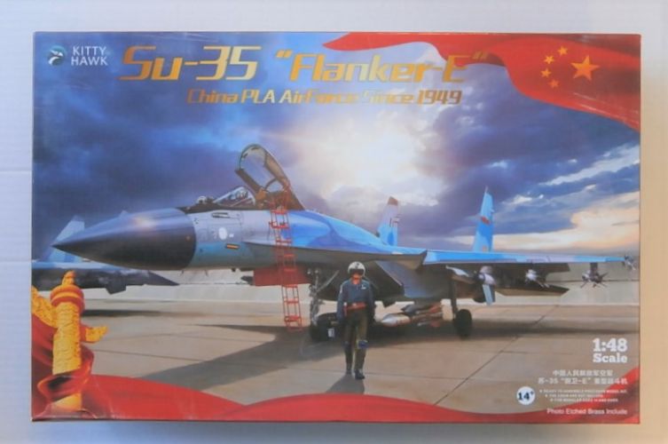 KITTYHAWK 1/48 80128 SU-35 FLANKER E CHINA PLA AIR FORCE