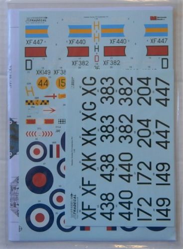 XTRADECAL 1/48 48189 HAWKER HUNTER F.6 PT1