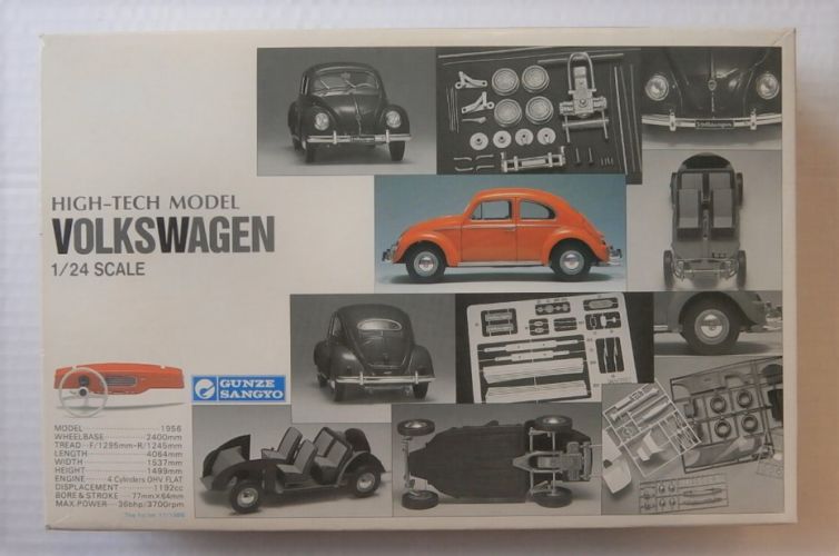 GUNZE SANGYO 1/24 G-511 HIGH TECH MODEL VOLKSWAGEN