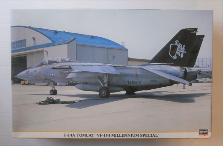 HASEGAWA 1/48 09357 F-14A TOMCAT VF-154 MILLENNIUM SPECIAL