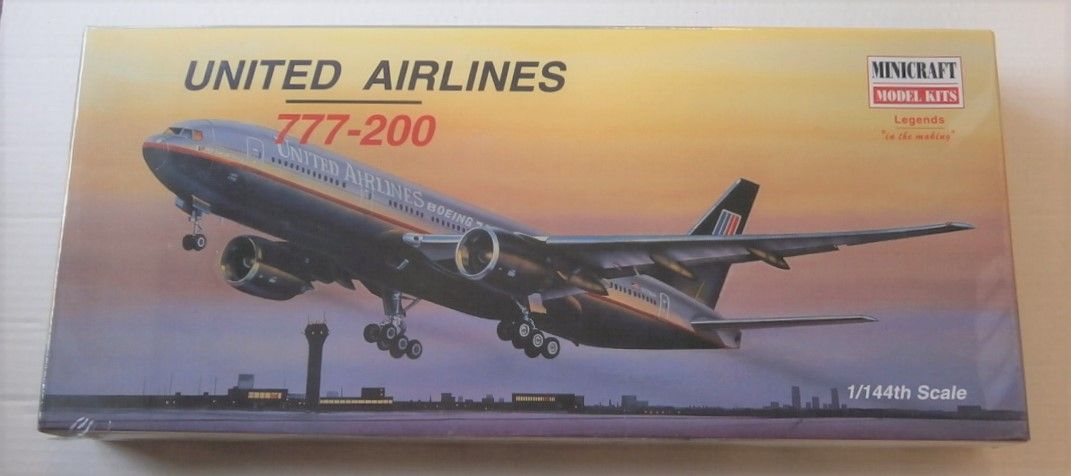 MINICRAFT 1/144 14483 UNITED AIRLINES 777-200