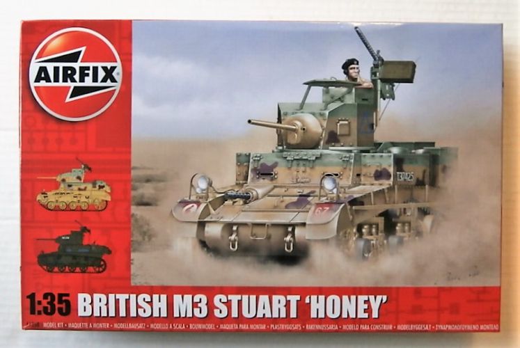 AIRFIX 1/35 1358 BRITISH M3 STUART HONEY