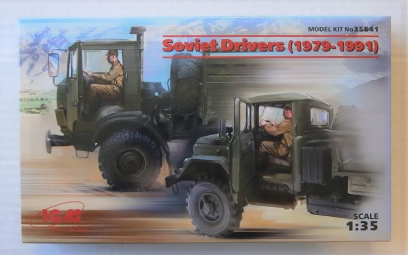 ICM 1/35 35641 SOVIET DRIVERS 1979-1991