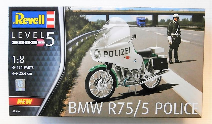 REVELL 1/8 07940 BMW R75/5 POLICE