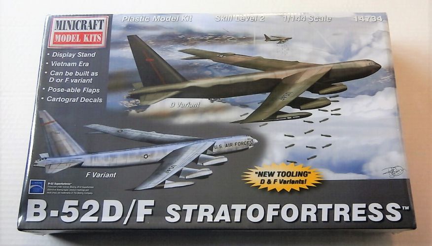 MINICRAFT 1/144 14734 B-52D/F STRATOFORTRESS
