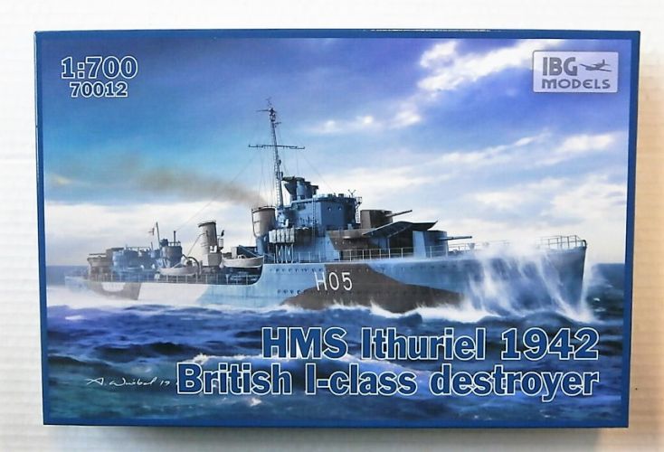 IBG MODELS 1/700 70012 HMS ITHURIEL 1942 BRITISH I-CLASS DESTROYER