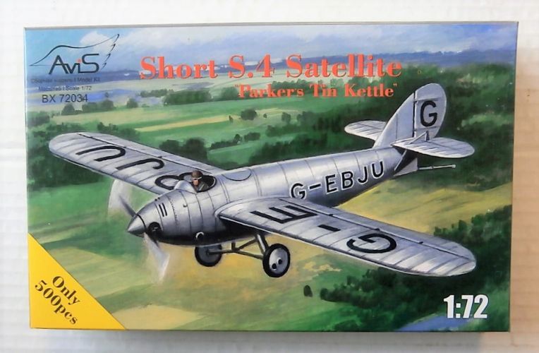 AVIS 1/72 72034 SHORT S.4 SATELLITE