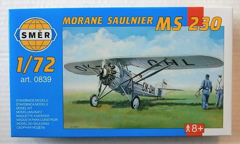 SMER 1/72 0839 MORANE SAULNIER MS 230