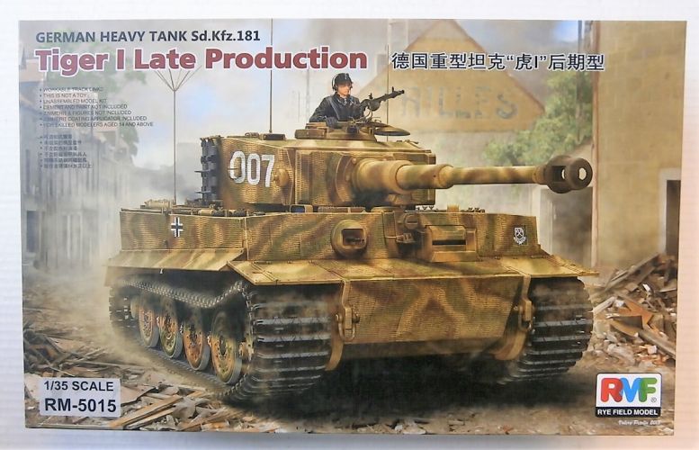 RYE FIELD MODEL 1/35 5015 TIGER I LATE PRODUCTION