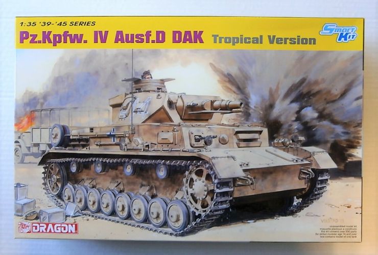 DRAGON 1/35 6779 Pz.Kpfw.IV Ausf.D DAK TROPICAL VERSION