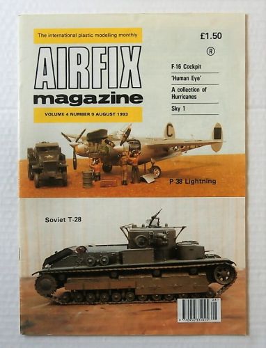 AIRFIX  AIRFIX MAGAZINE VOLUME 4 NUMBER 9 AUGUST 1993