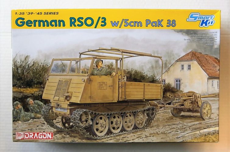 DRAGON 1/35 6684 GERMAN RSO/3 WITH 5cm PaK 38