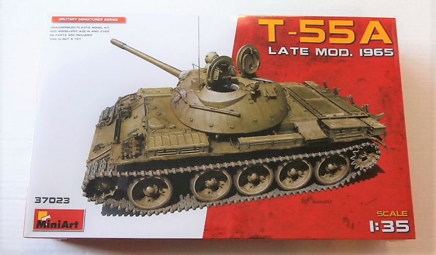 MINIART 1/35 37023 T-55A LATE MOD 1965