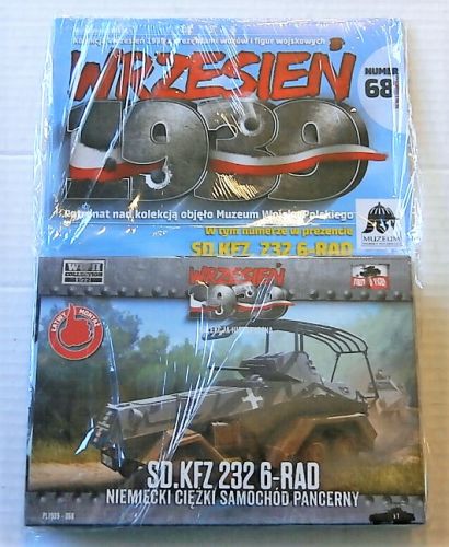FIRST TO FIGHT 1/72 068 Sd.Kfz.232 6-RAD GERMAN HEAVY ARMOURED CAR