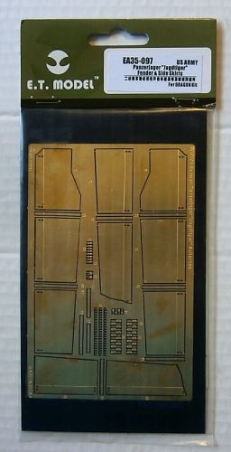 E.T. MODEL 1/35 EA35-097 US ARMY PANZERJAGER JAGDTIGER FENDER   SIDE SKIRTS