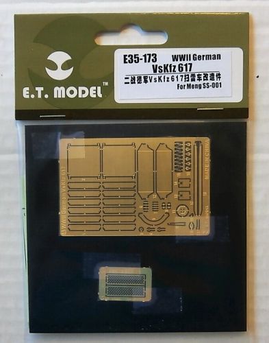E.T. MODEL 1/35 E35173 WWII GERMAN VSKFZ617