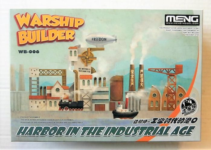 MENG  WB-006 WARSHIP BUILDER HARBOR IN THE INDUSTRIAL AGE