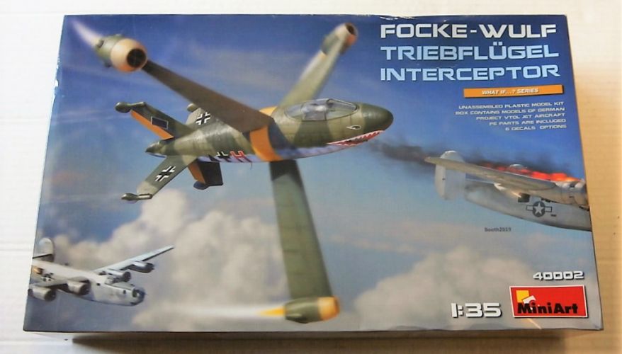 MINIART 1/35 40002 FOCKE-WULF TRIEBFLUGEL INTERCEPTOR
