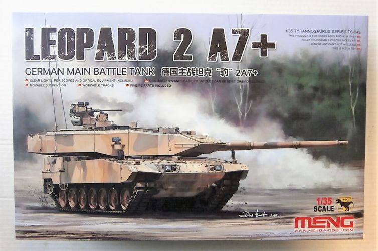 MENG 1/35 TS-042 GERMAN LEOPARD 2 A7 