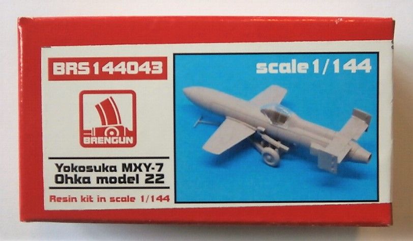 BRENGUN 1/144 144043 YOKOSUKA MXY-7 OHKA MODEL 22