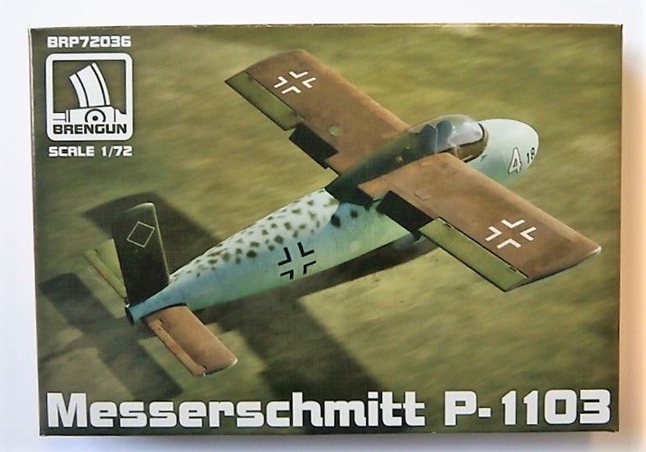 BRENGUN 1/72 72036 MESSERSCHMITT P-1103