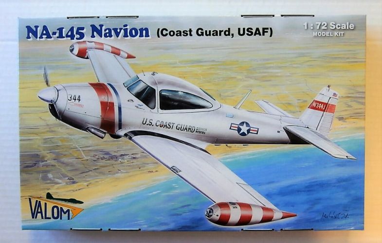 VALOM 1/72 72134 NA-145 NAVION  COAST GUARD USAF 