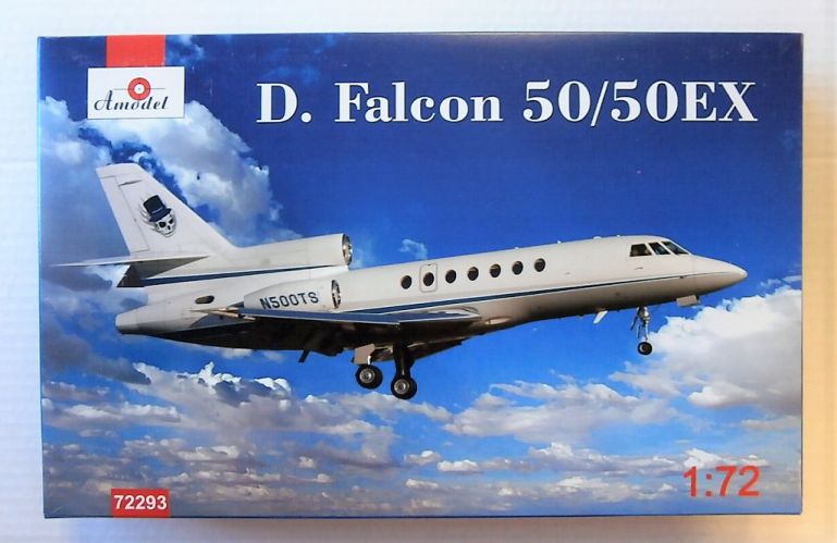 A MODEL 1/72 72293 DASSAULT FALCON 50/50EX