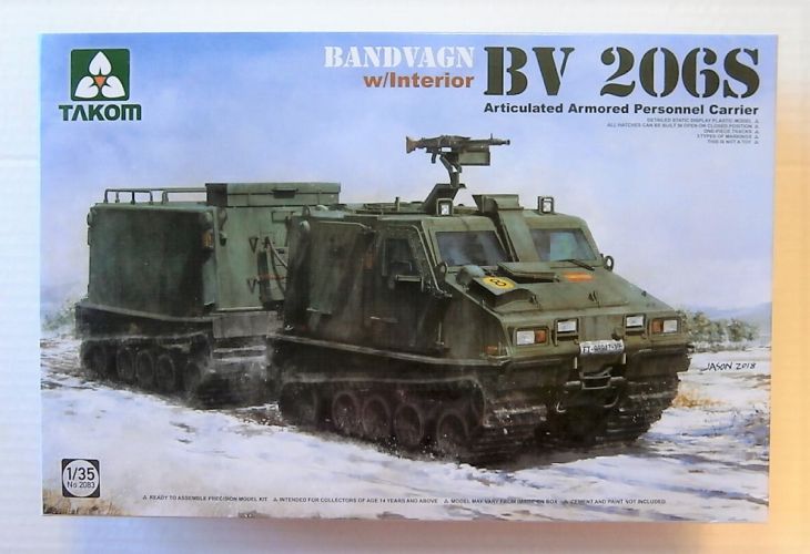 TAKOM 1/35 2083 BV 206S BANDVAGN WITH INTERIOR
