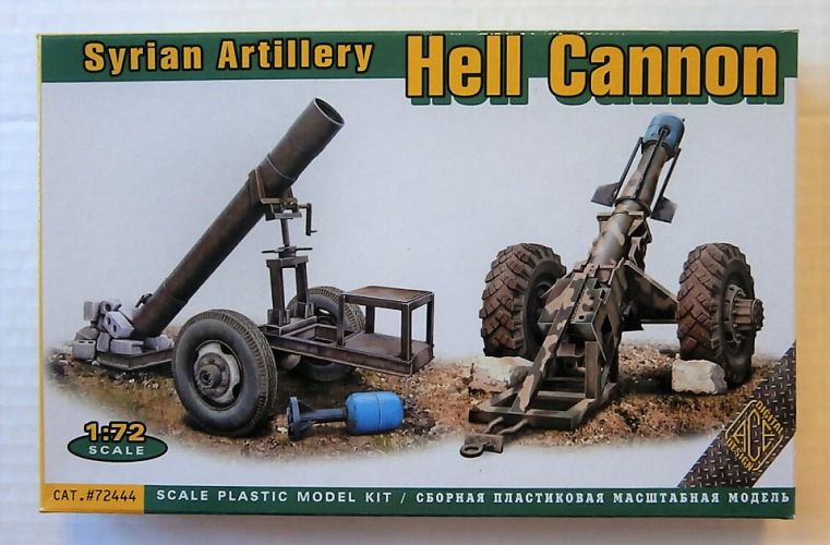 ACE 1/72 72444 HELL CANNON SYRIAN ARTILLERY