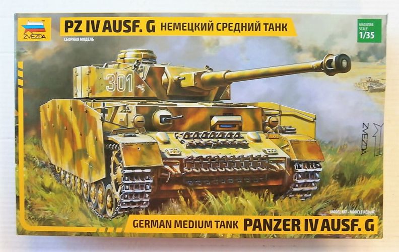 ZVEZDA 1/35 3674 PANZER IV AUSF.G