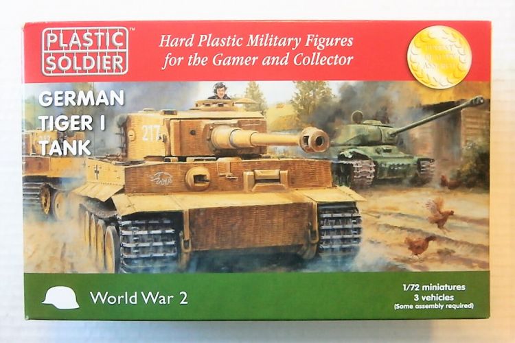 PLASTIC SOLDIER 1/72 WW2V20032 GERMAN TIGER I TANK