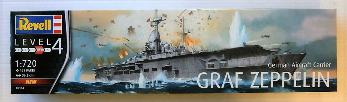 REVELL 1/720 05164 GERMAN AIRCRAFT CARRIER GRAF ZEPPELIN