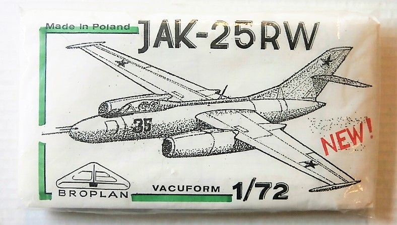 BROPLAN 1/72 YAK-25RW
