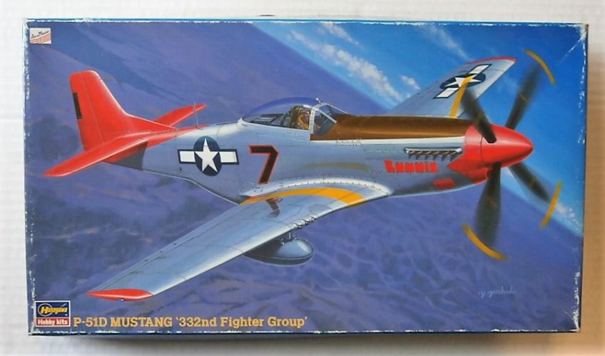 HASEGAWA 1/48 JT147 P-51D MUSTANG 332ND FIGHTER GROUP