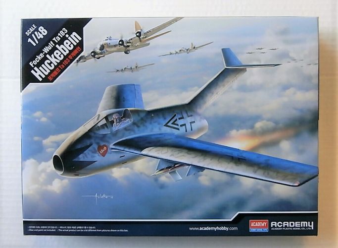 ACADEMY 1/48 12327 FOCKE-WULF TA183 HUCKEBEIN