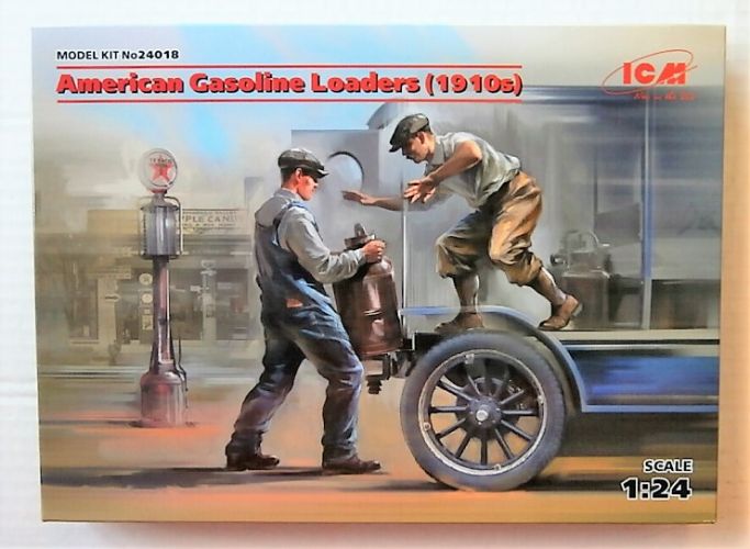ICM 1/24 24018 AMERICAN GASOLINE LOADERS  1910s 