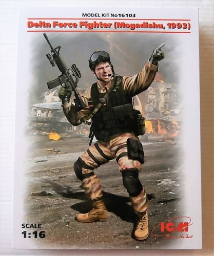 ICM 1/16 16103 DELTA FORCE FIGHTER  MOGADISHU 1993 