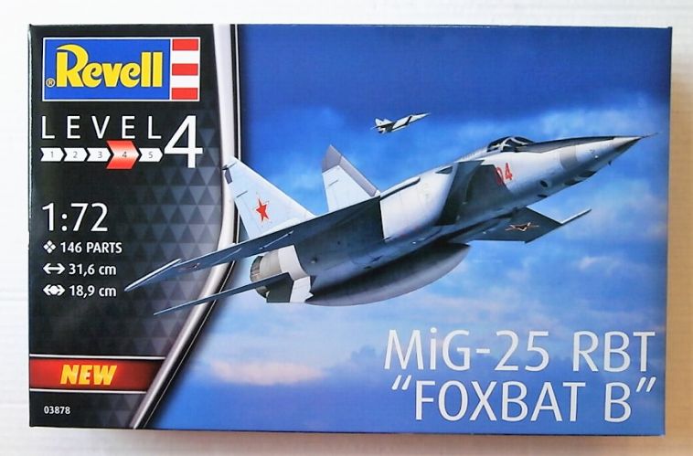 REVELL 1/72 03878 MiG-25 RBT FOXBAT B